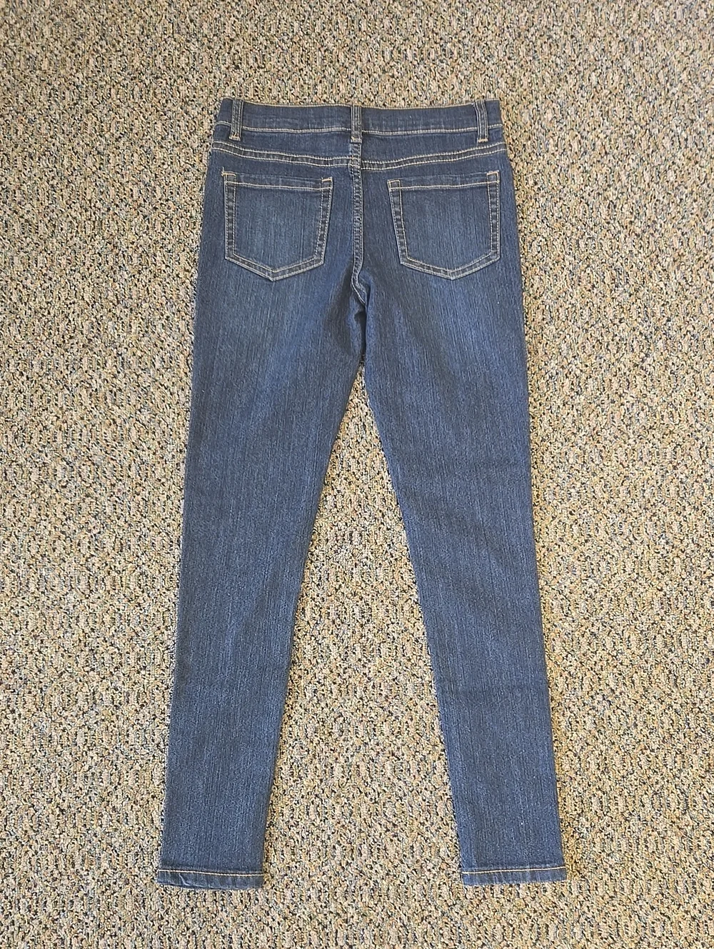 Girls Size 10 Dark Wash Skinny Jeans